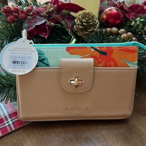 NWT New retired Spartina Leather Crossbody